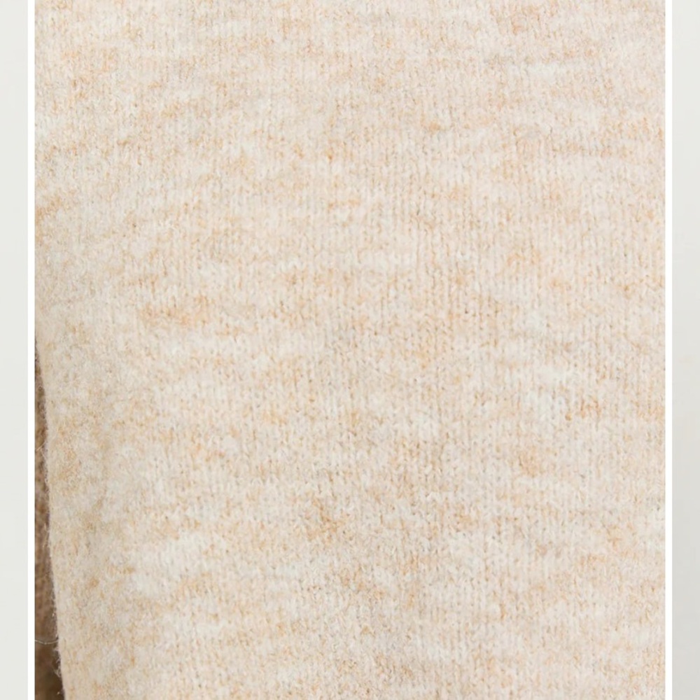 Showpo Cream Turtleneck Sweater - Picture 6 of 7